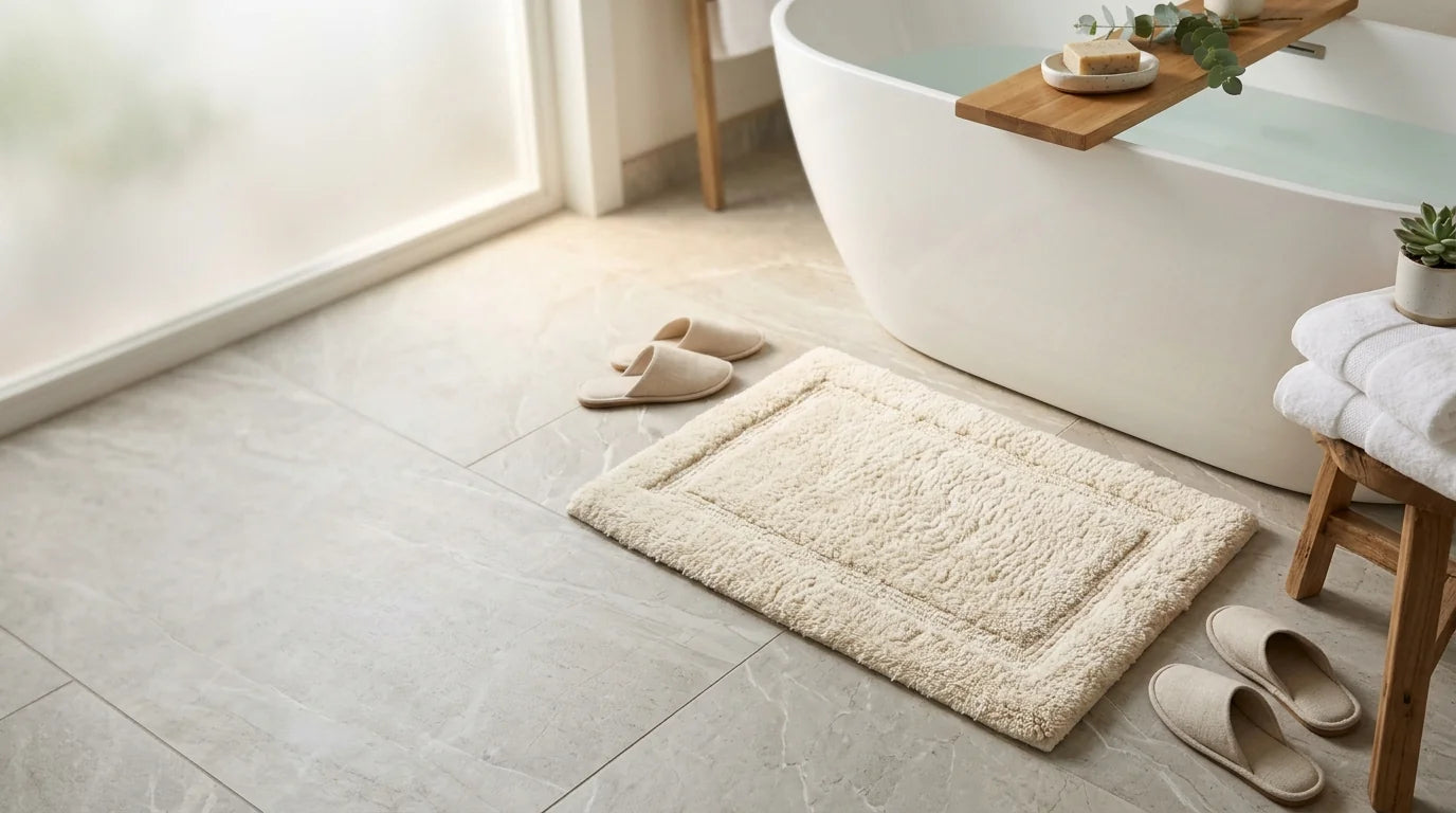 Badematte Memory Schaum: Druckentlastung und rutschfester Halt im Bad – Nordelvia