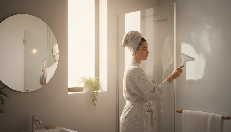Appartement mal ventilé: réduire l’humidité après la douche - Image de couverture