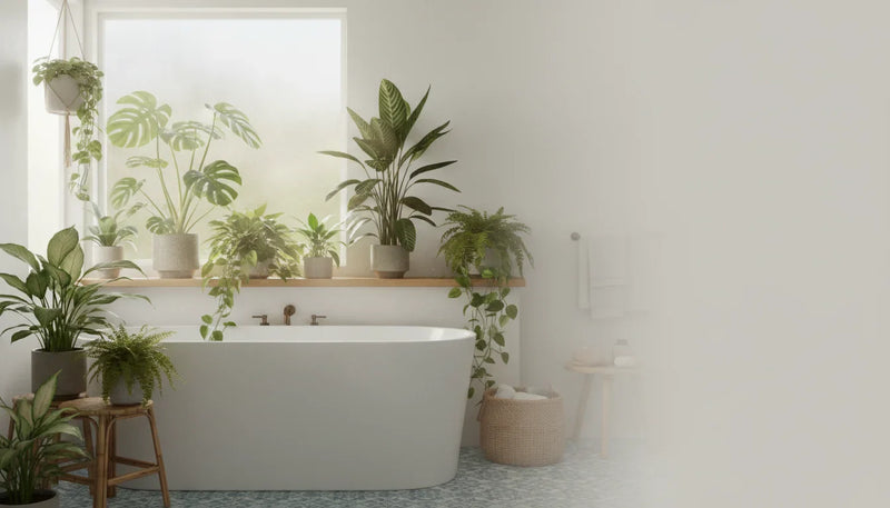 Plantes qui aiment l’humidité pour une salle de bain saine - Image de couverture