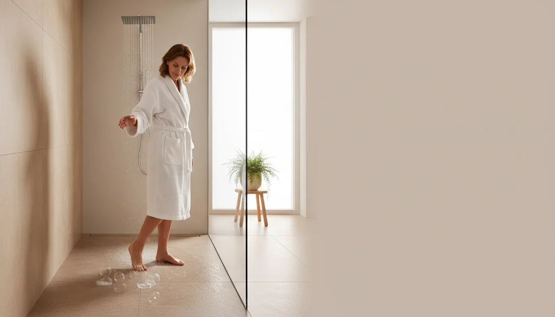 Sécuriser une douche italienne: solutions antiglisse efficaces - Image de couverture