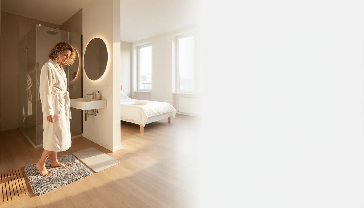 Studio sans rangements: où poser ses pieds en sortant ? - Image de couverture