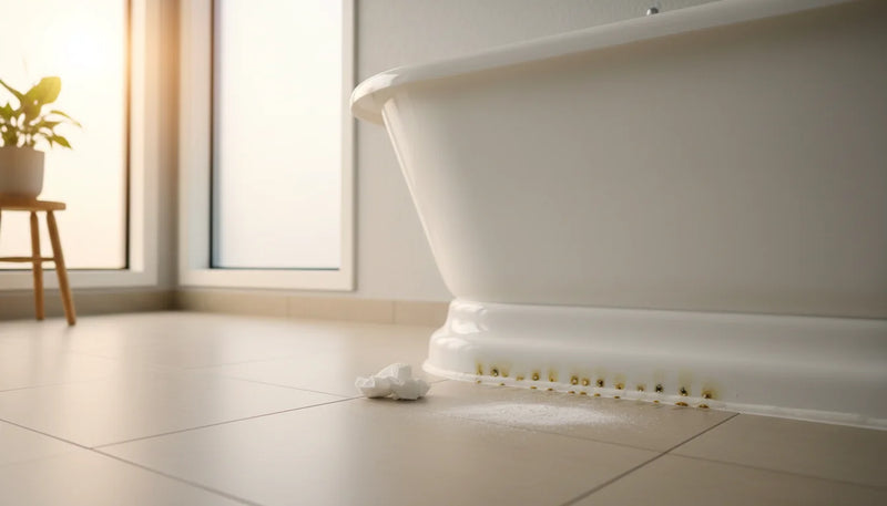 Taches d’humidité au pied de la baignoire qui reviennent - Image de couverture
