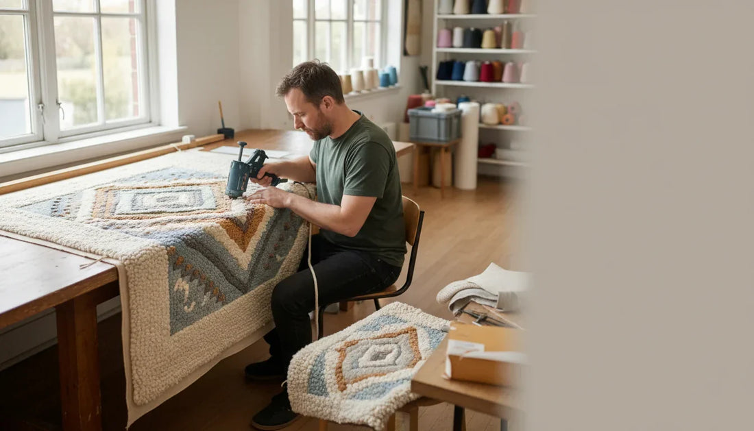 Tissage tufté: principe, avantages et finitions - Image de couverture