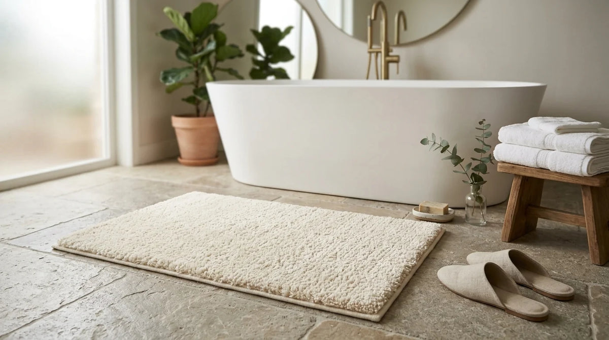 Banner Tapis de bain chenille