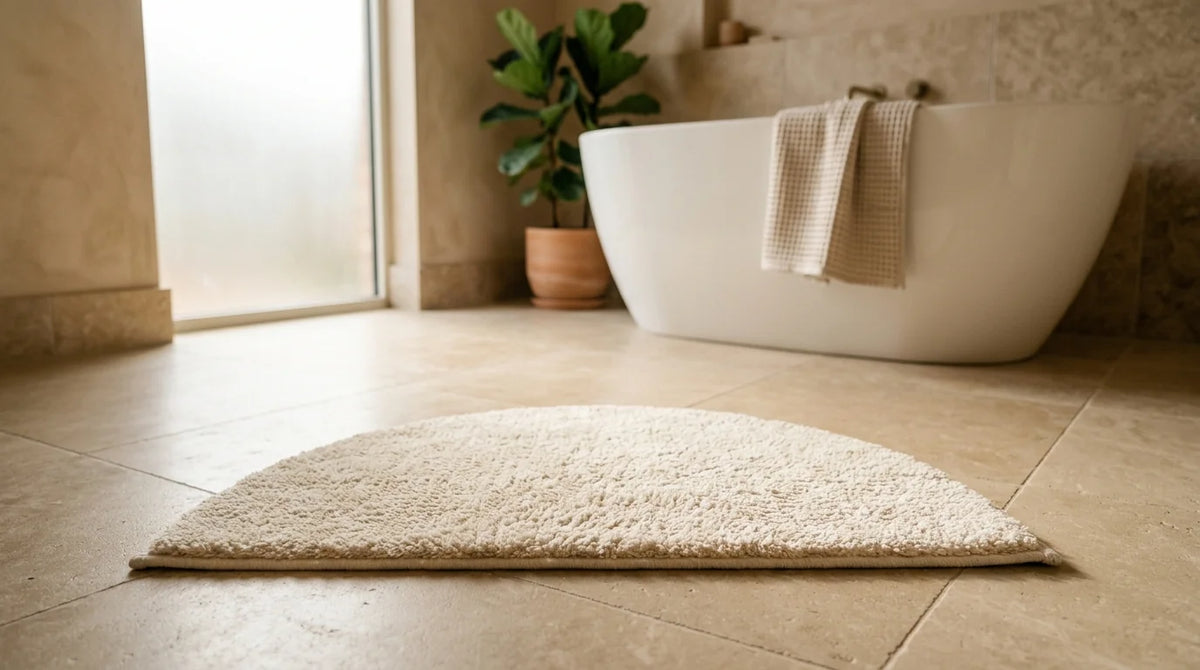 Banner Tapis de bain demi lune