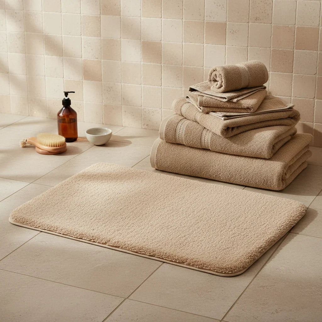 Tapis de bain absorbant