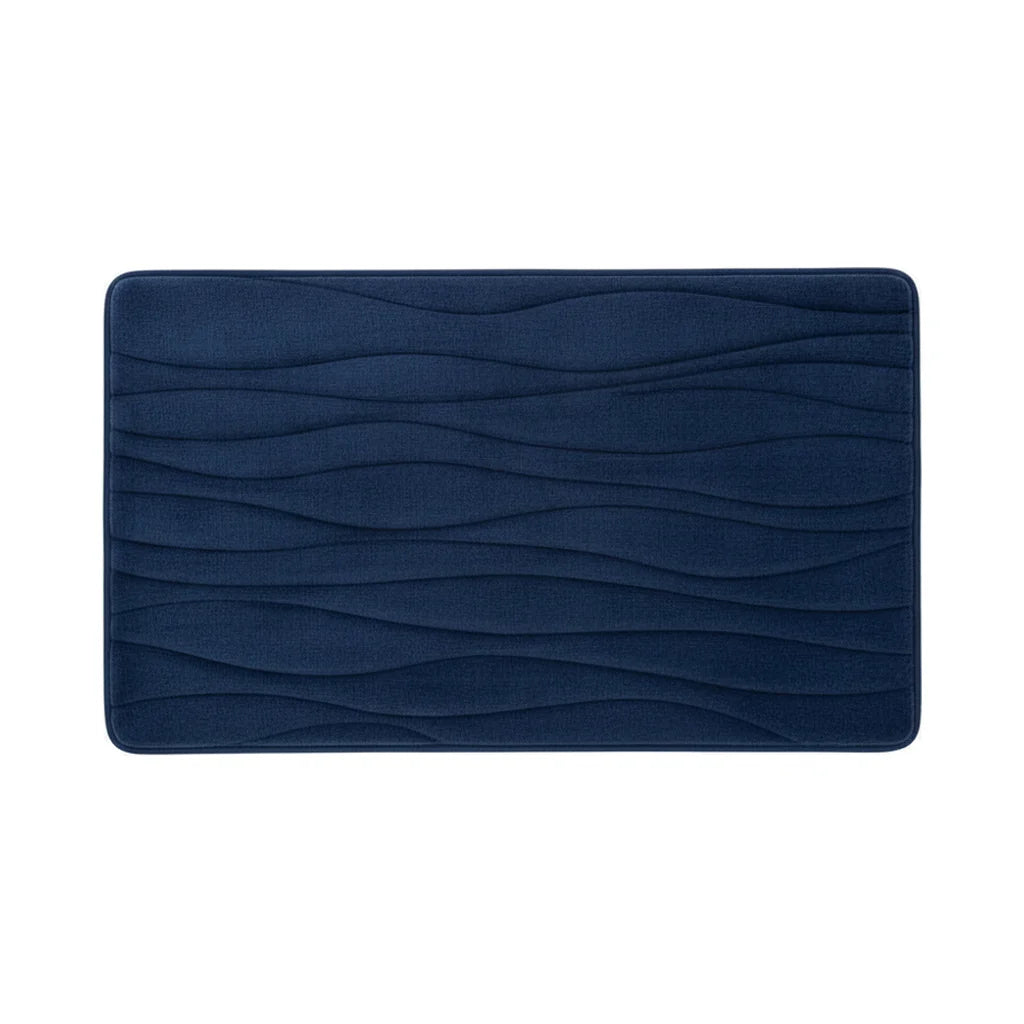 Petit Tapis De Bain Bleu Nuit