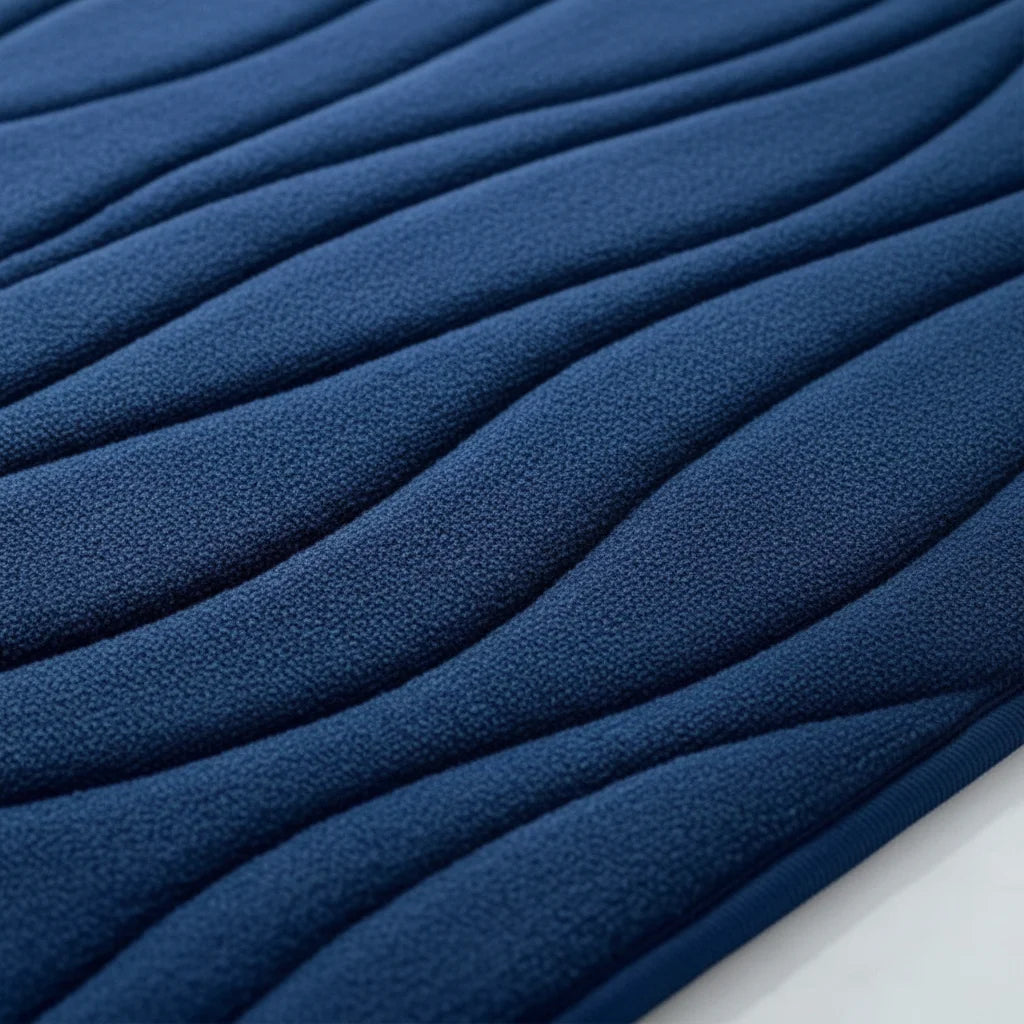 Petit Tapis De Bain Bleu Nuit