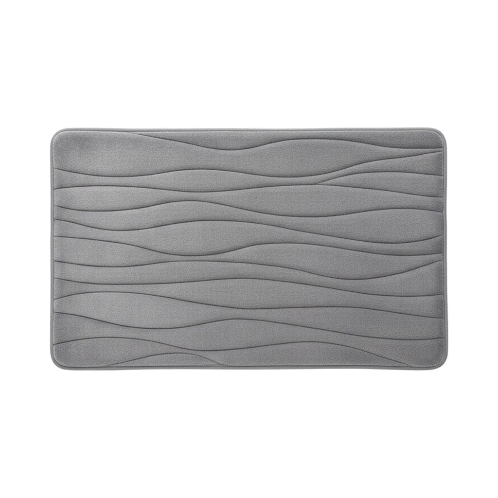 Petit Tapis De Bain Gris Perle