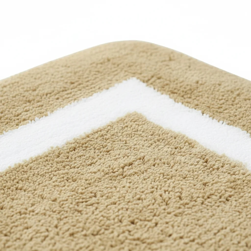 Tapis Absorbant Salle De Bain Beige Beaver 60x90cm