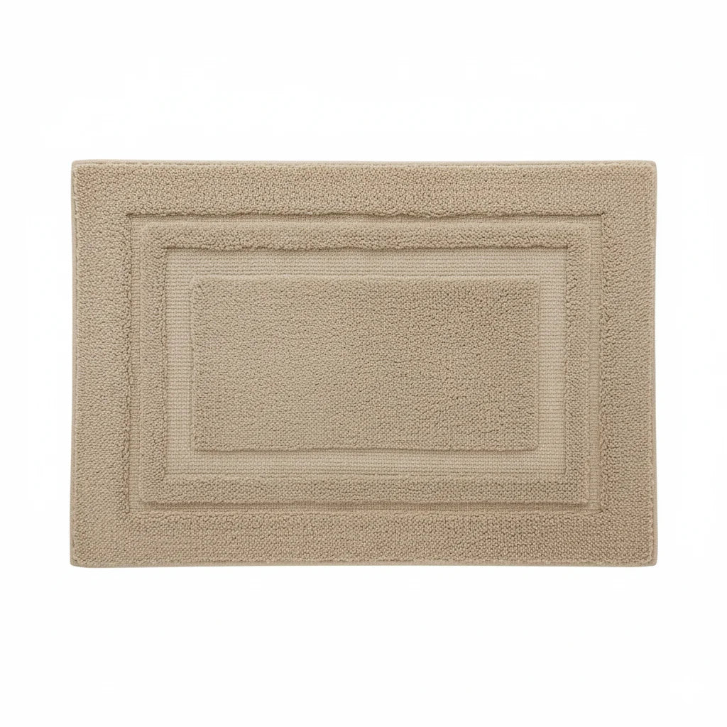 Tapis Absorbant Salle de Bain Beige Sable