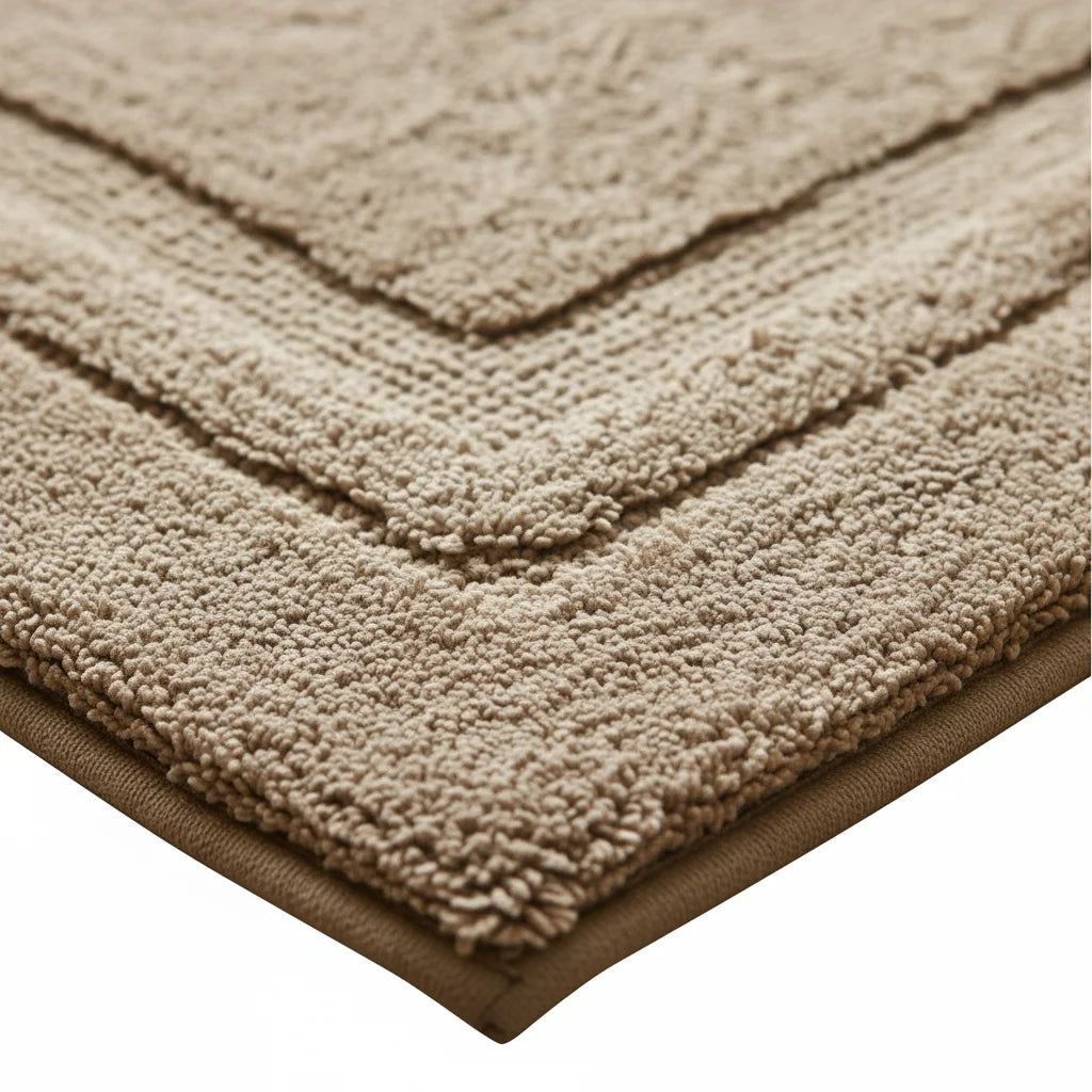 Tapis Absorbant Salle de Bain Beige Sable