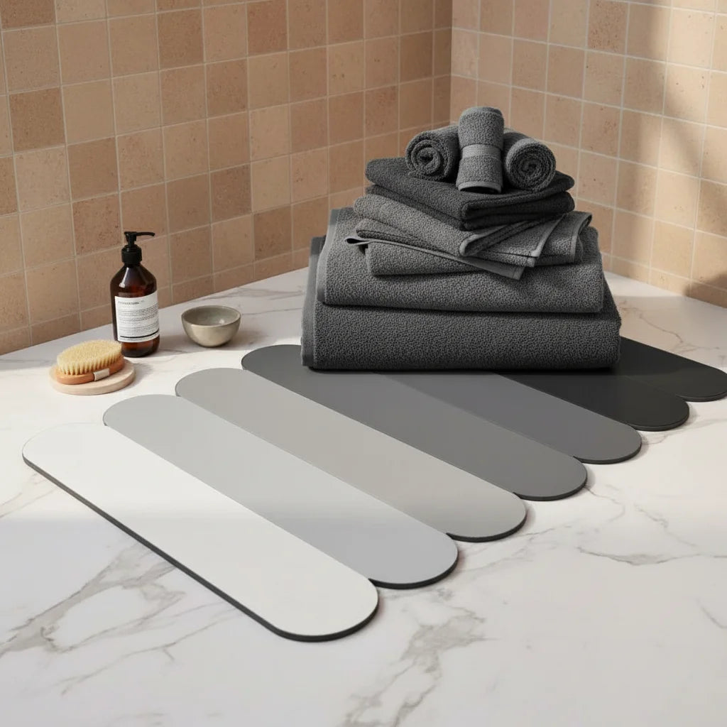 Tapis Absorbant Salle De Bain Diatomite 60x90cm