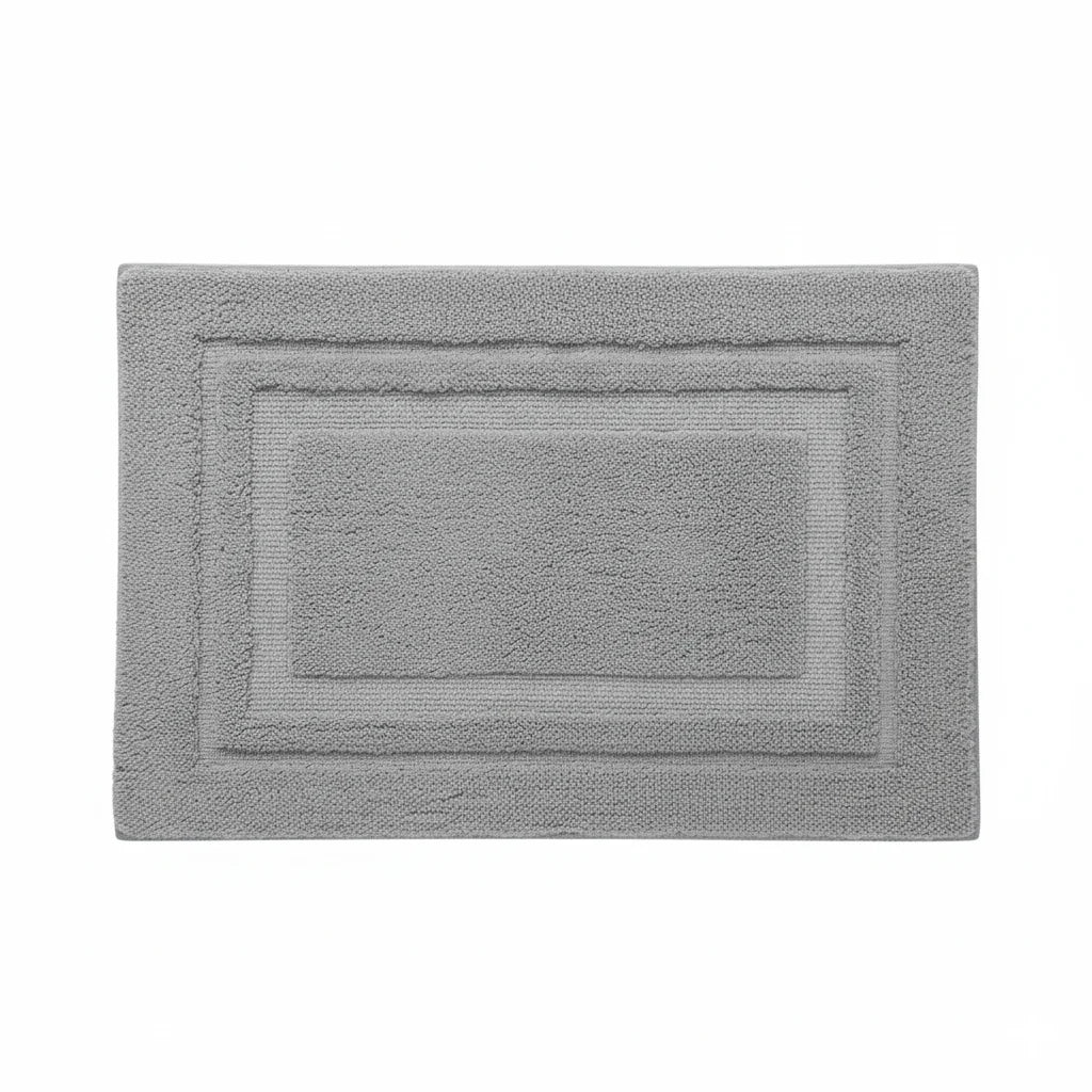 Tapis Absorbant Salle de Bain Gris Pierre