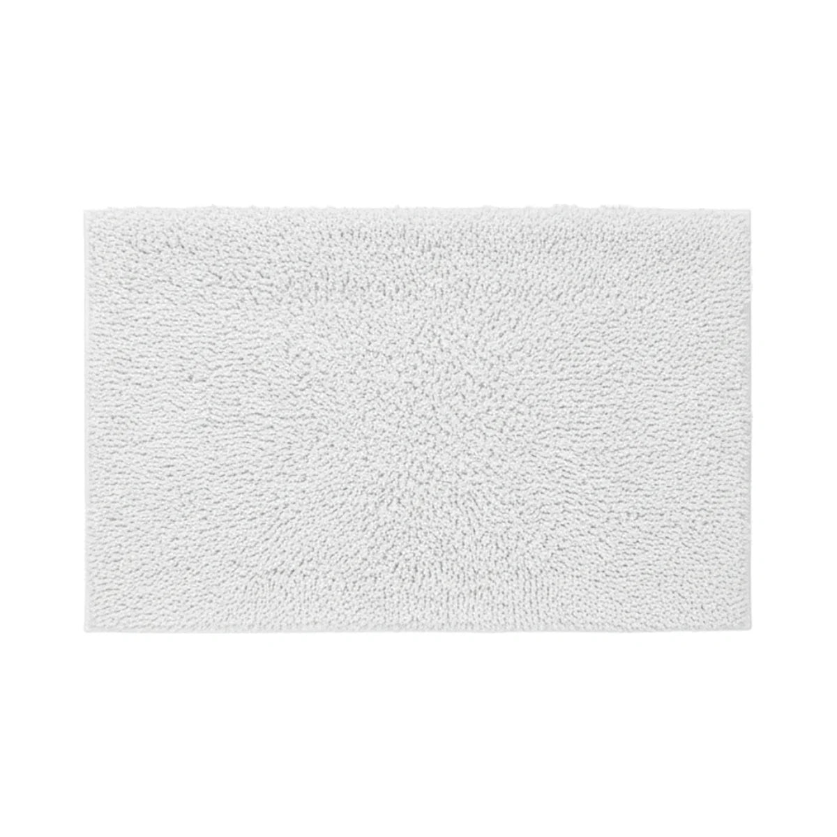 Tapis Chenille Salle De Bain Blanc Neige