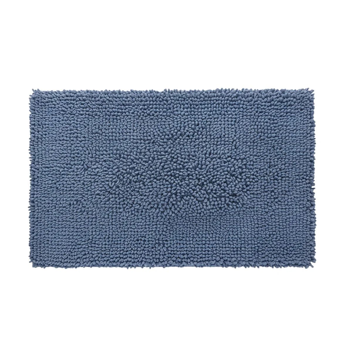 Tapis Chenille Salle De Bain Bleu Pétrole