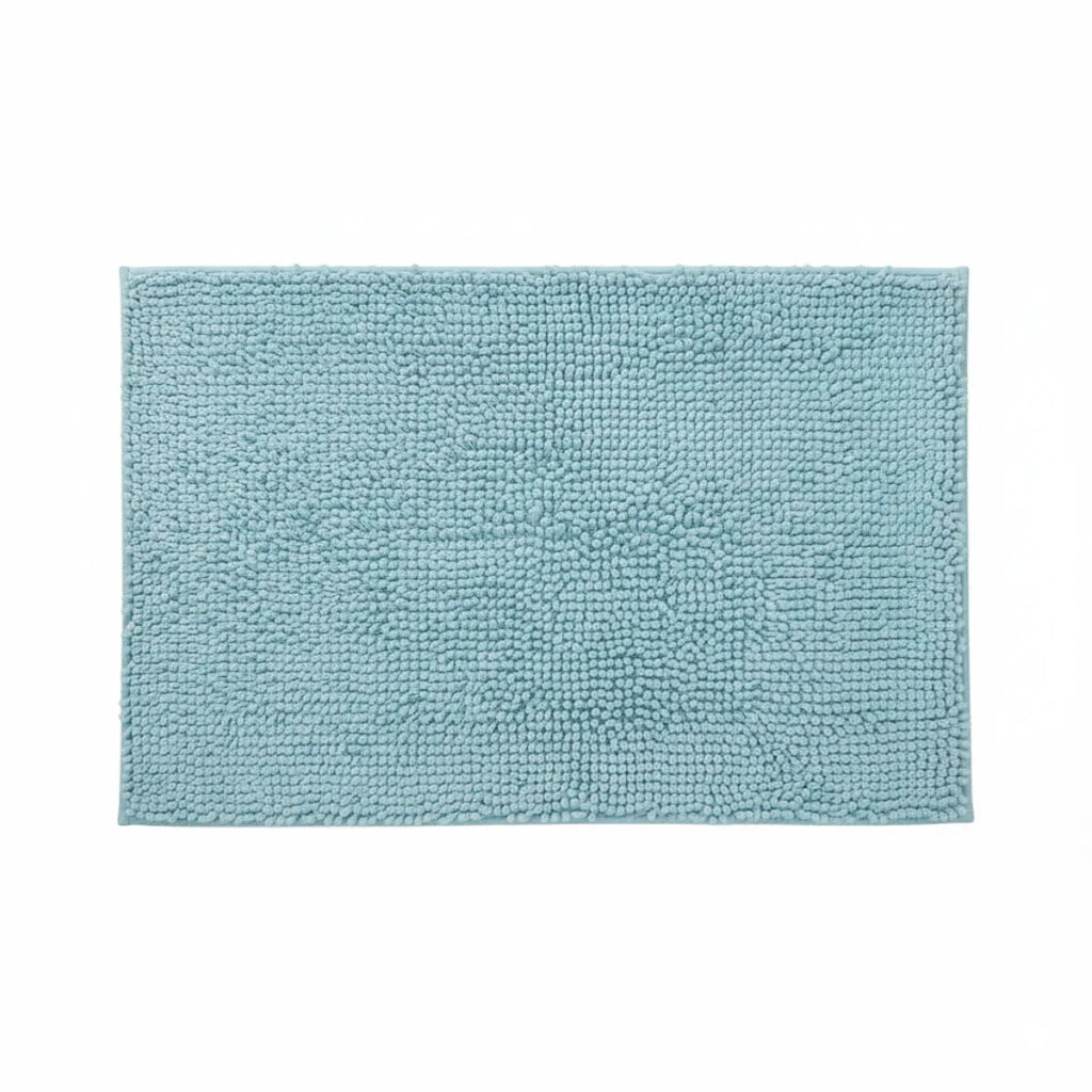 Tapis Chenille Salle De Bain Rouge Brique