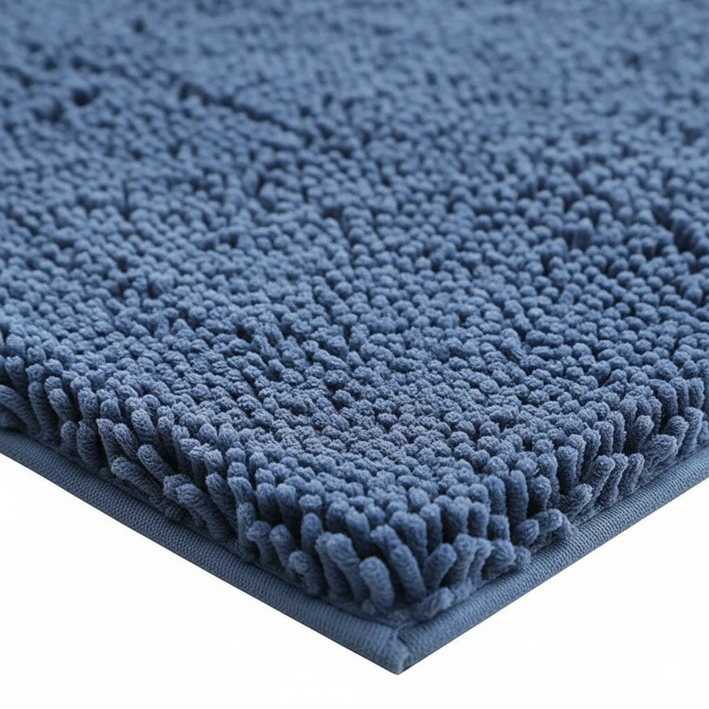 Tapis Chenille Salle De Bain Rouge Brique