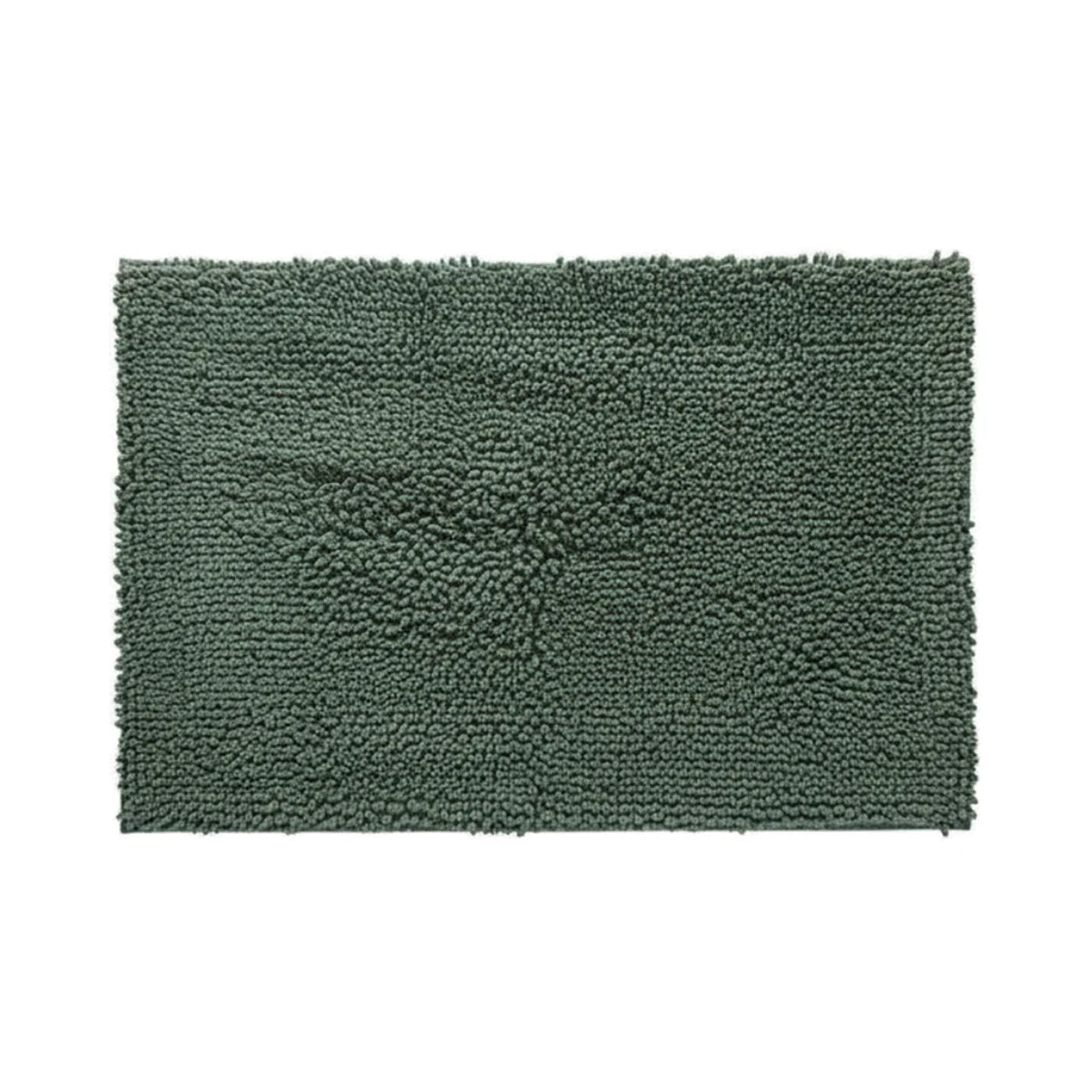 Tapis Chenille Salle De Bain Vert Sapin