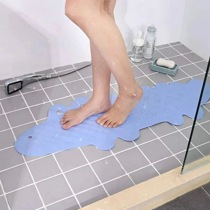 Tapis De Baignoire Bébé Bleu Glacier