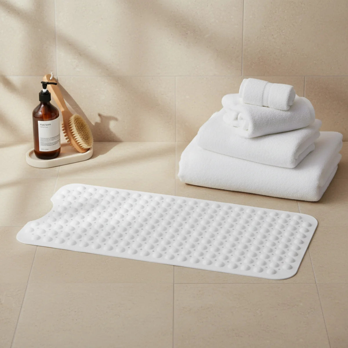 Tapis de Baignoire Blanc