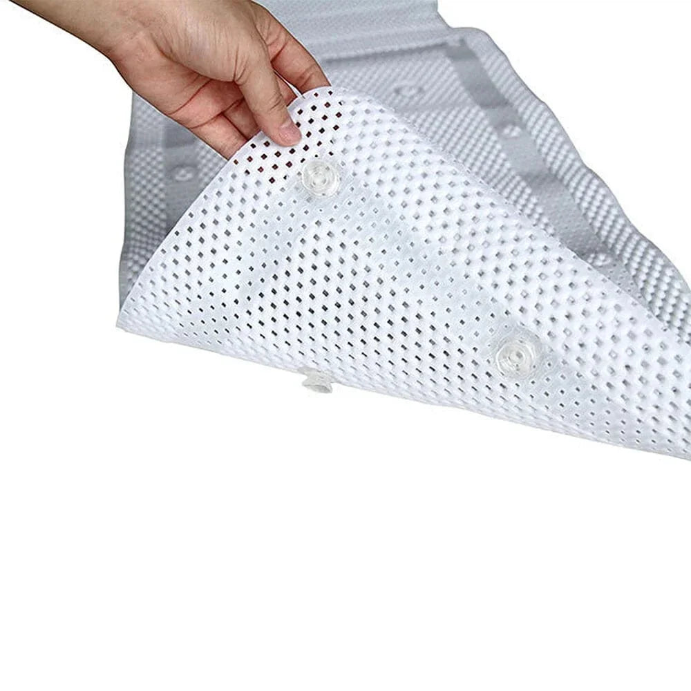 Tapis de Baignoire XXL Blanc Neige