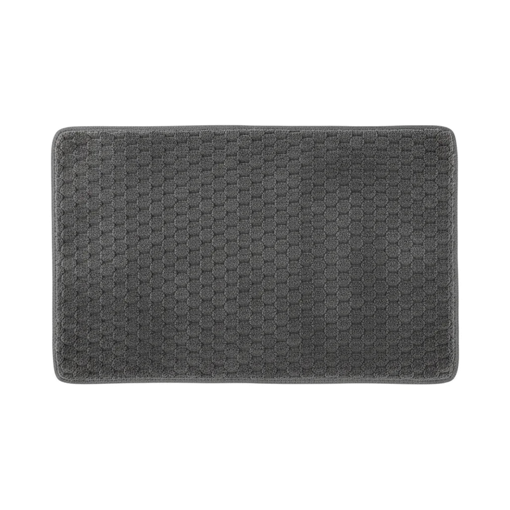Tapis De Bain Antidérapant Grande Taille Gris Anthracite