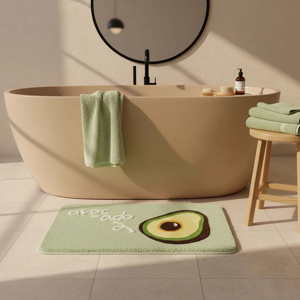 Tapis de Bain Avocat