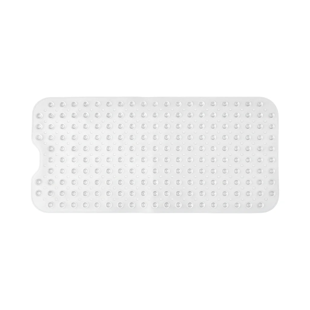 Tapis de Bain Baignoire Blanc Transparent