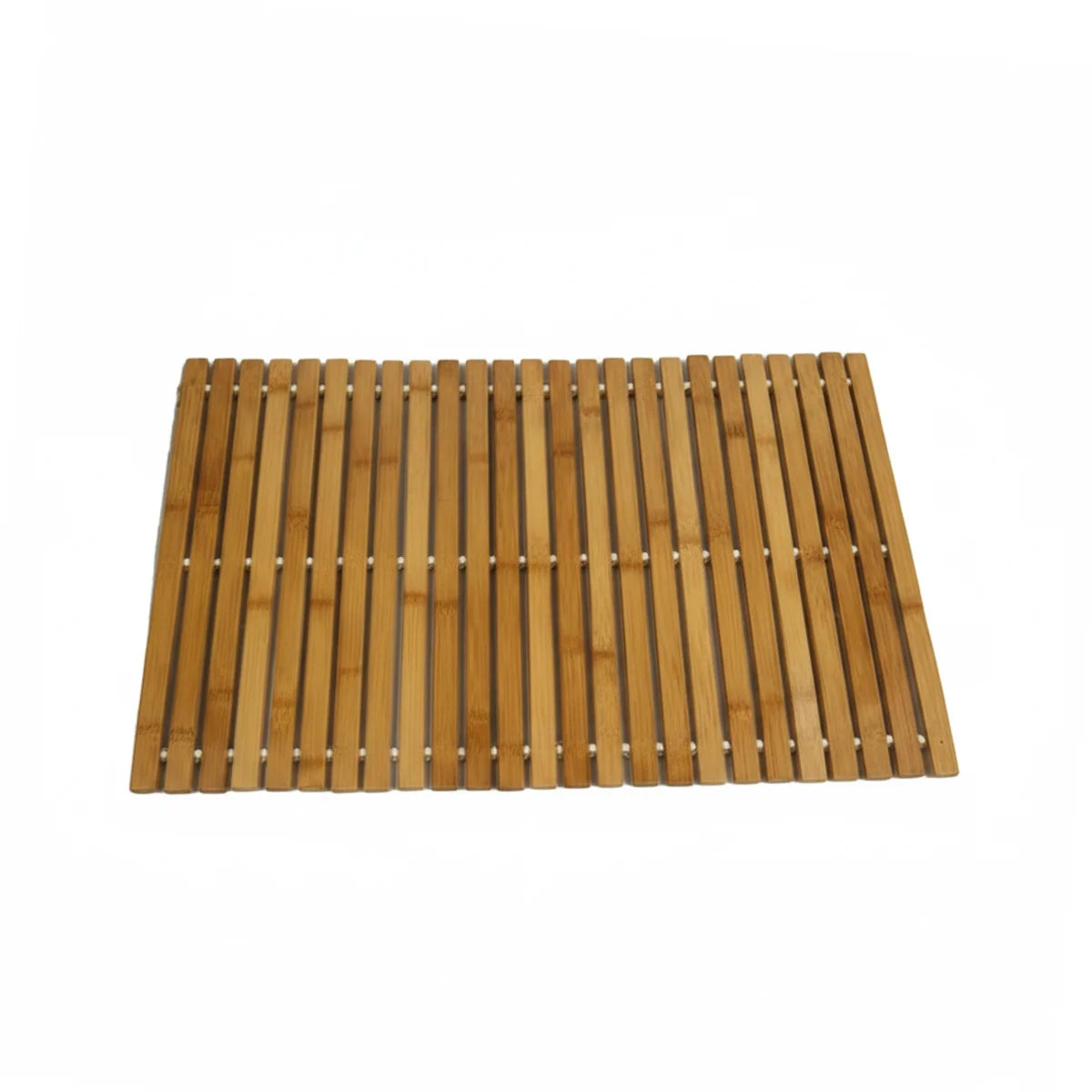 Tapis De Bain Bambou Naturel