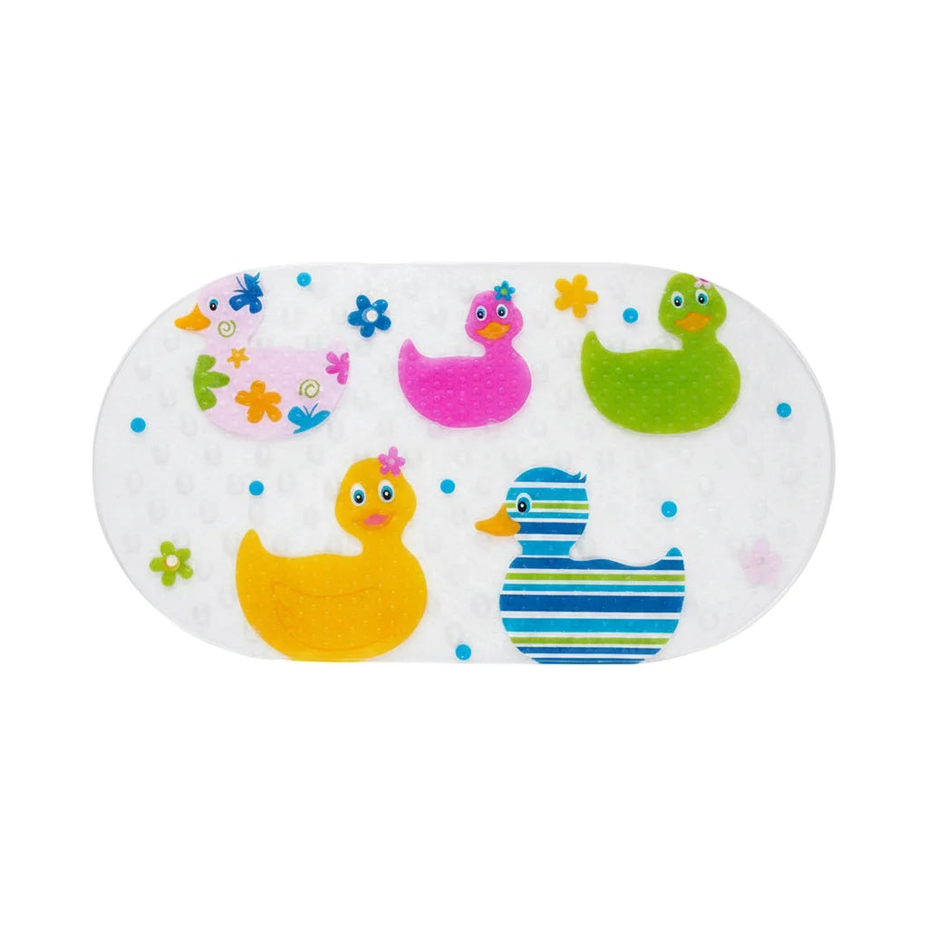 Tapis De Bain Bébé Baignoire Canards Jaunes