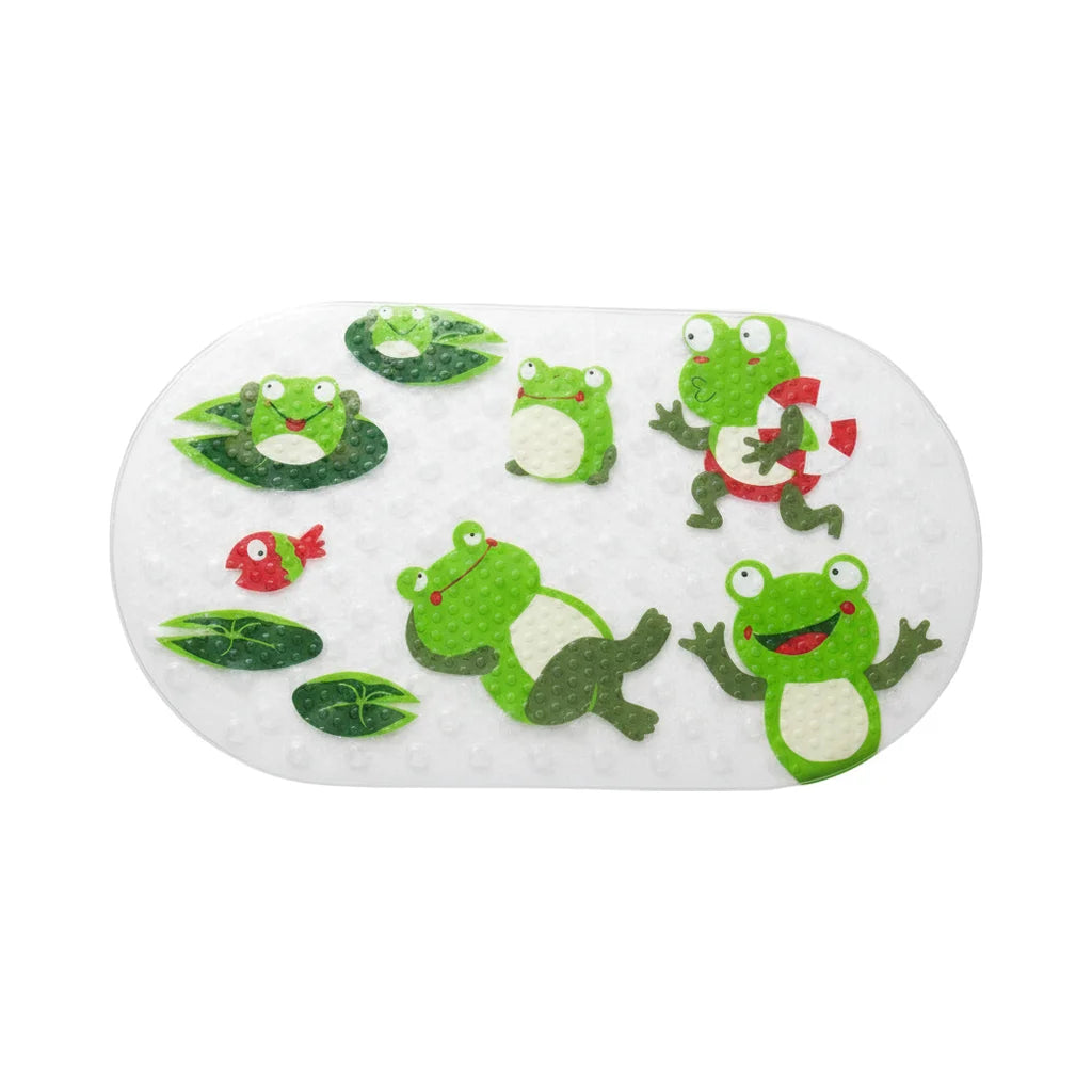 Tapis De Bain Bébé Baignoire Grenouilles Vertes