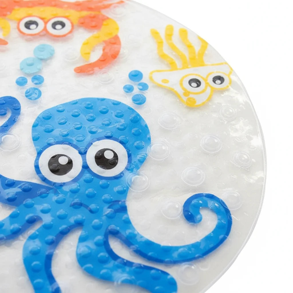 Tapis De Bain Bébé Baignoire Monde Aquatique