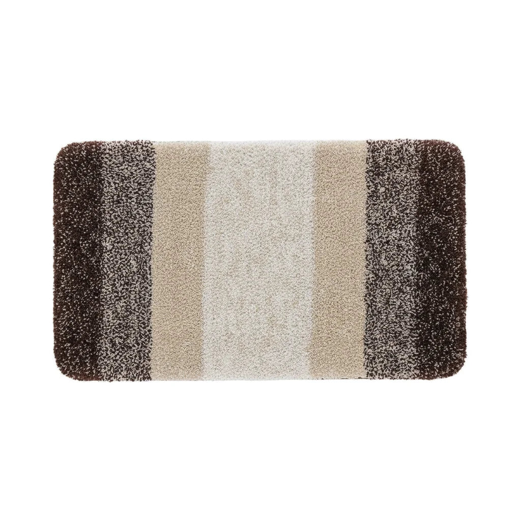 Tapis De Bain Beige & Marron
