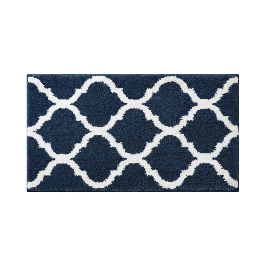 Tapis de Bain Berbère Bleu Nuit