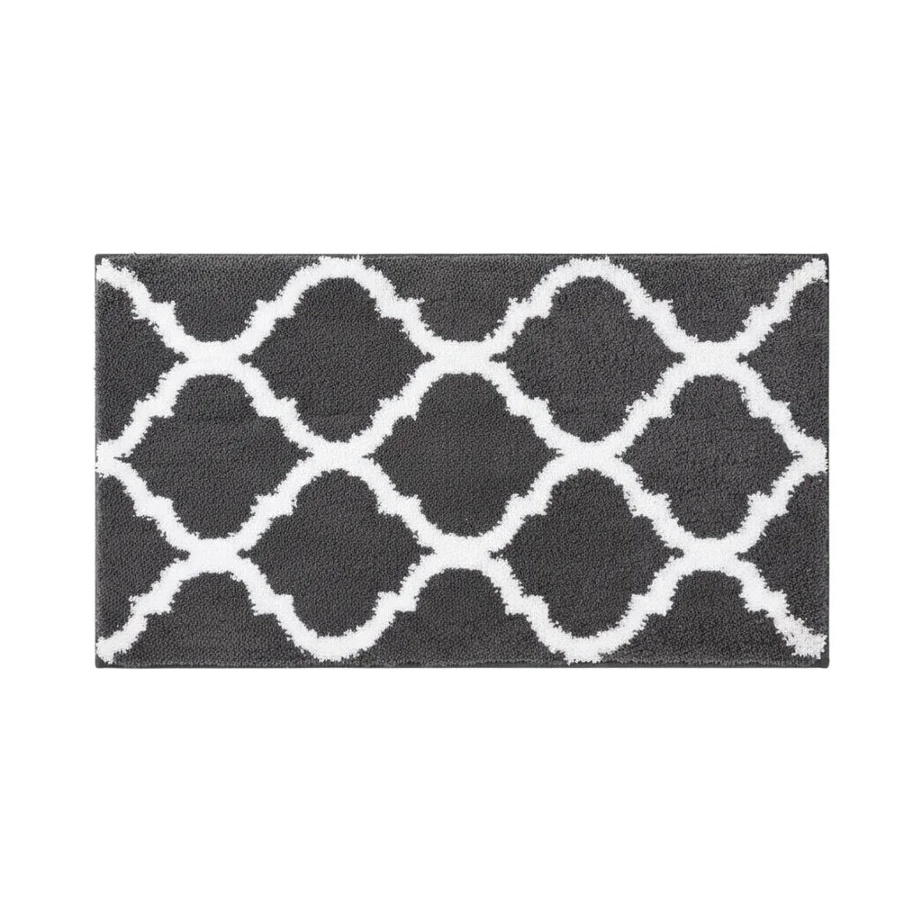 Tapis de Bain Berbère Gris Anthracite