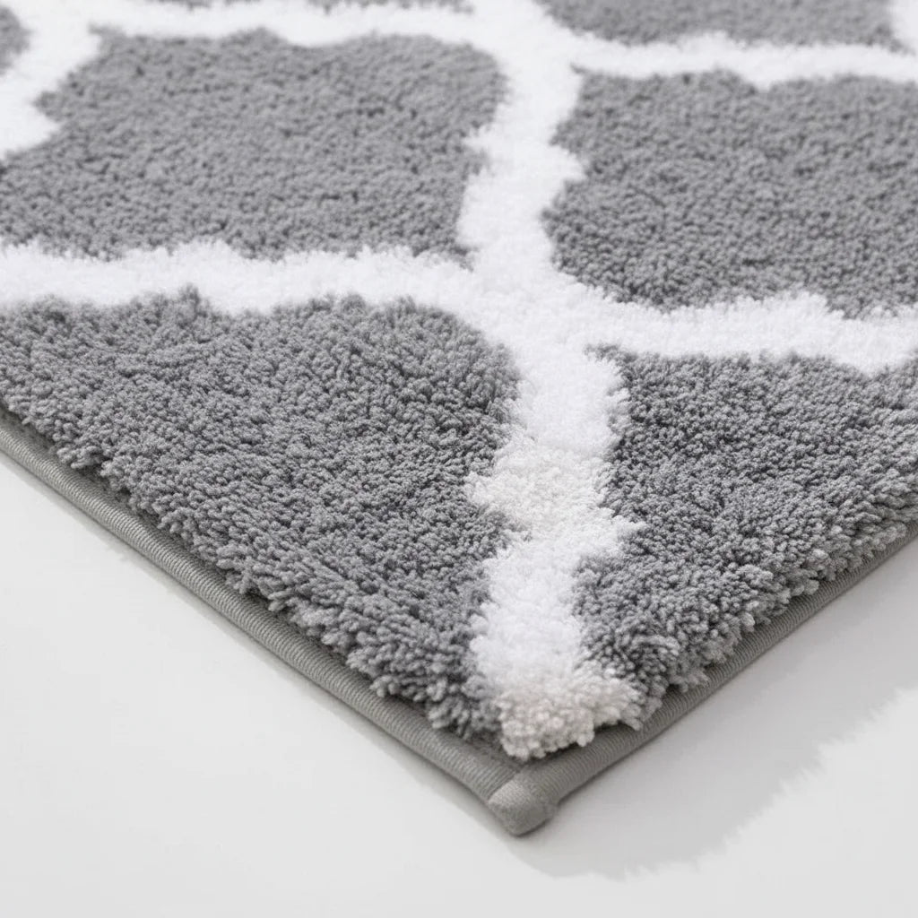Tapis de Bain Berbère Gris Perle