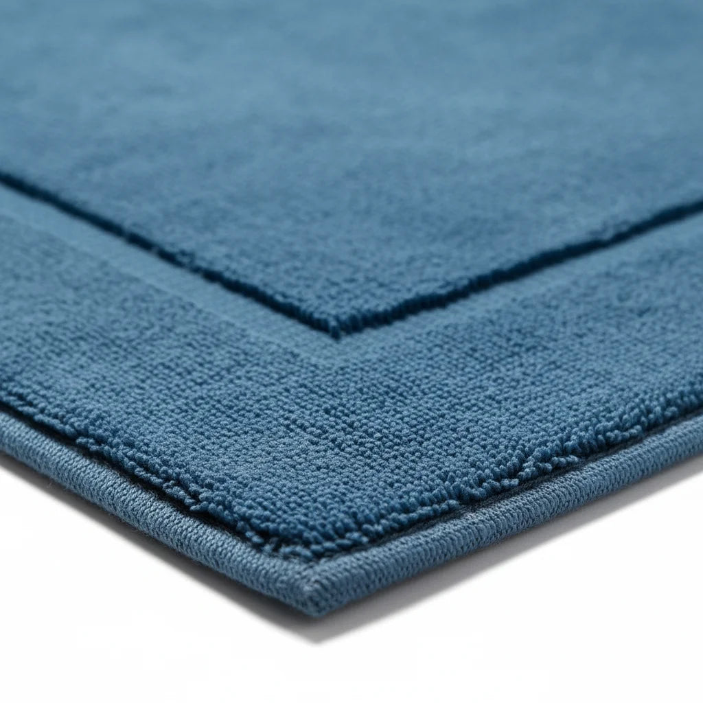 Tapis De Bain Bleu Canard