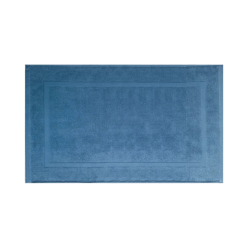 Tapis De Bain Bleu Canard