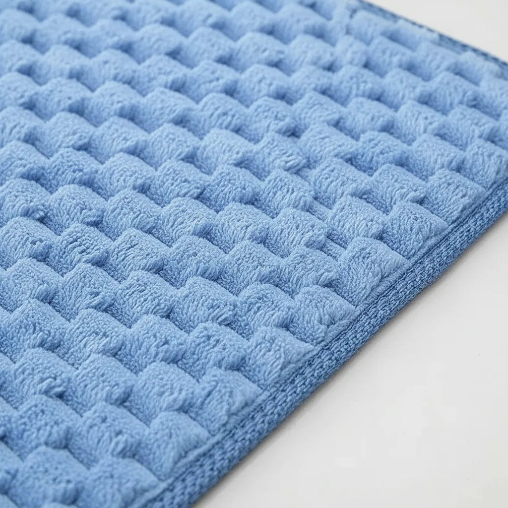 Tapis de Bain Bleu Clair Bleu clair