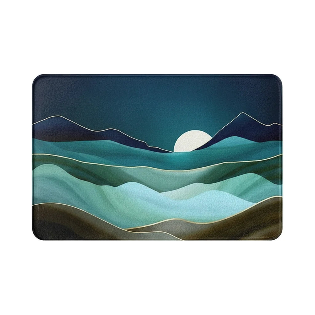 Tapis De Bain Bleu Lagon