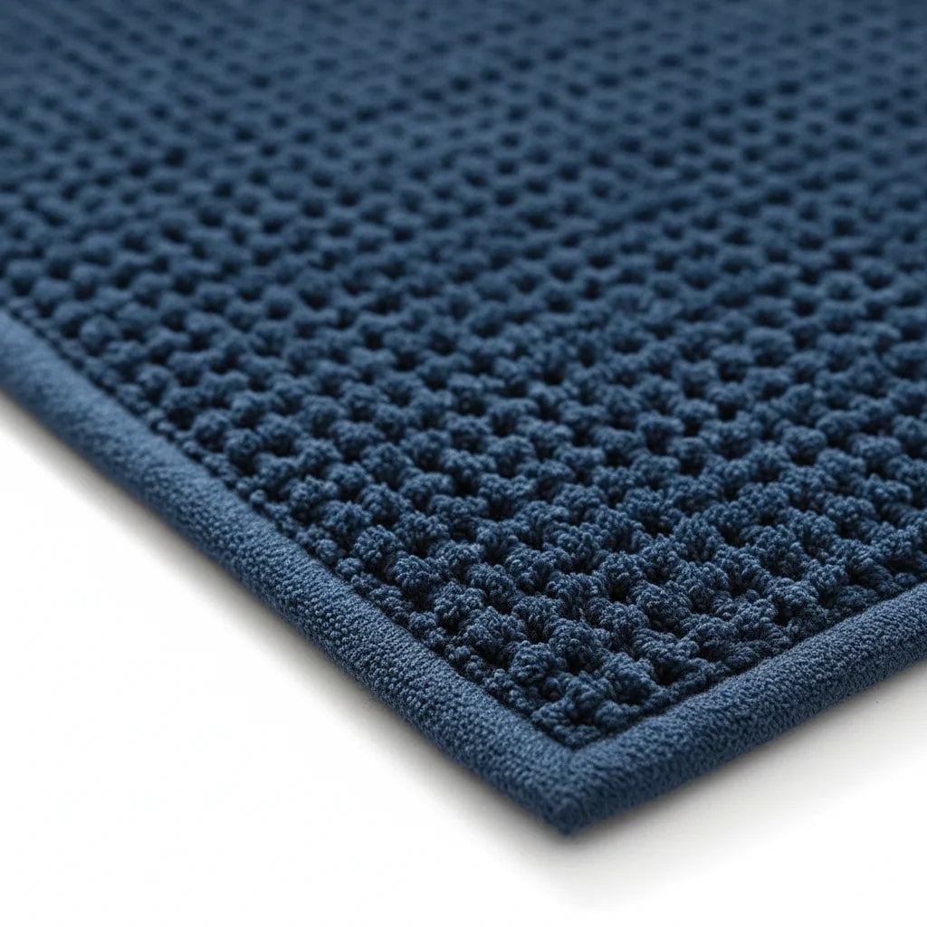 Tapis de Bain Bleu Marine