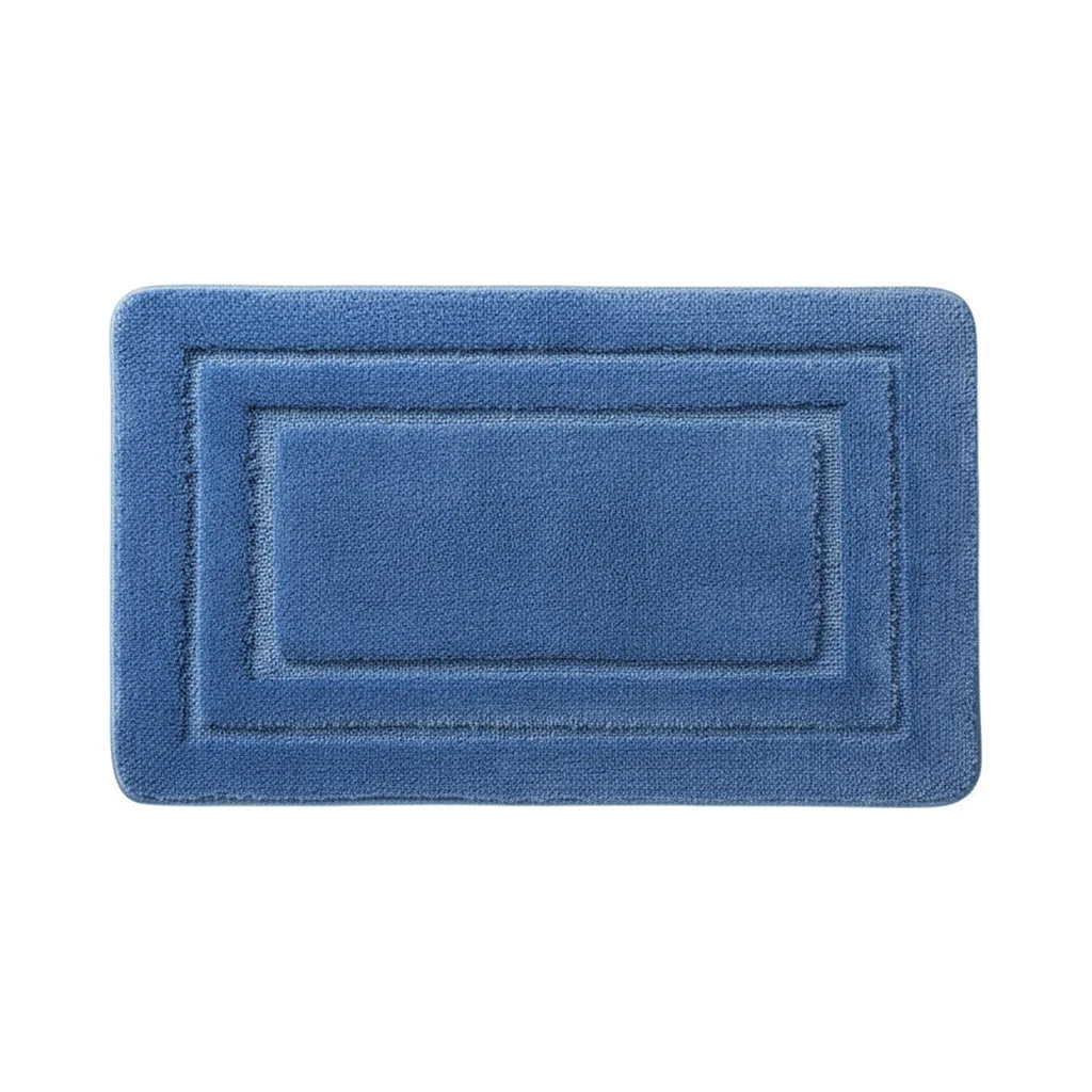 Tapis De Bain Bleu Pétrole