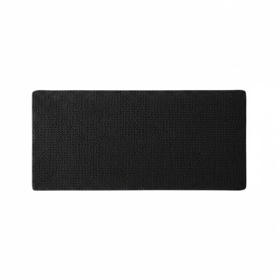 Tapis De Bain Chenille Noir