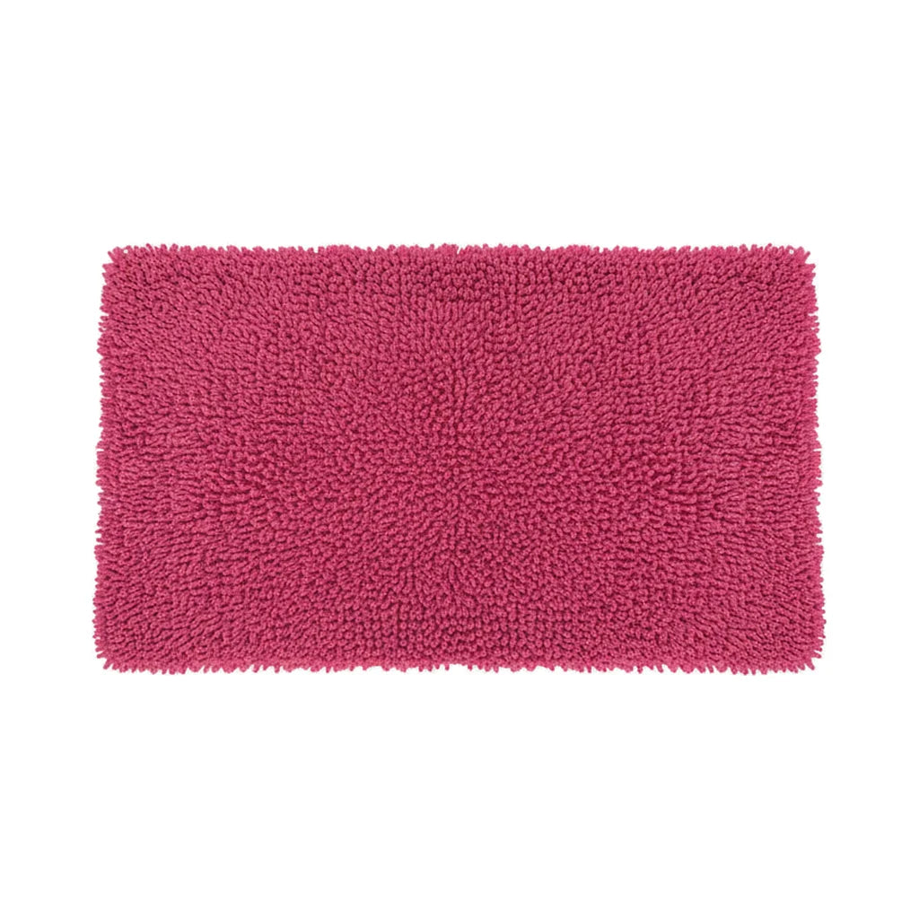 Tapis De Bain Chenille Rose Fushia