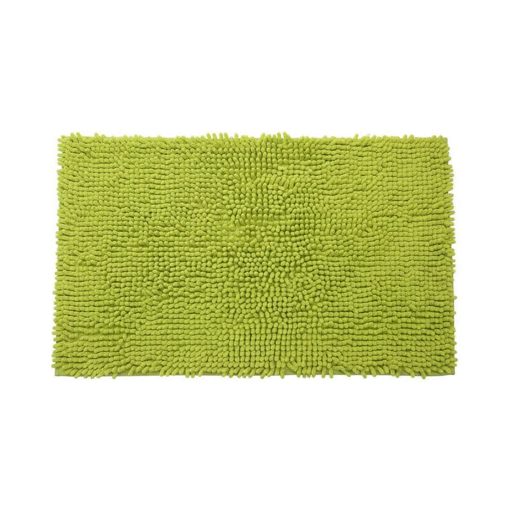 Tapis de Bain Chenille Vert 70x140cm