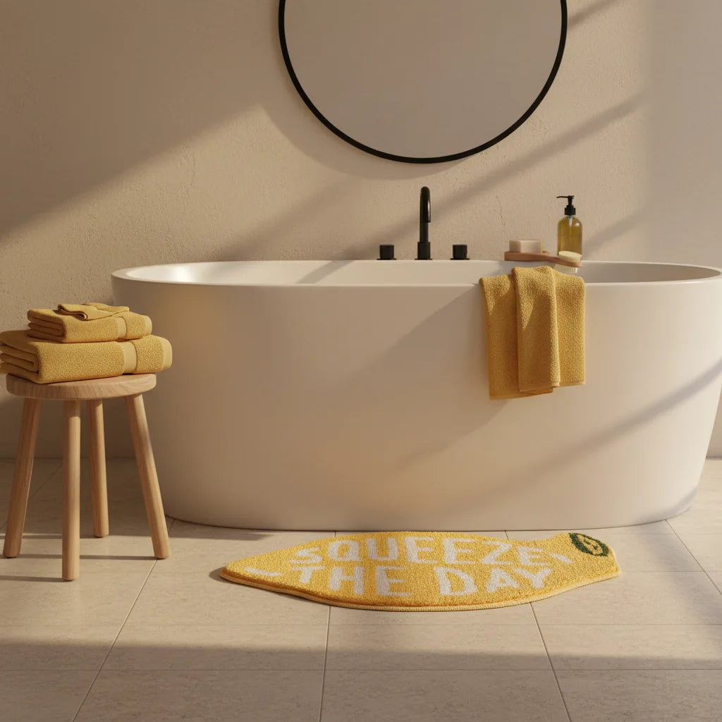 Tapis De Bain Citron