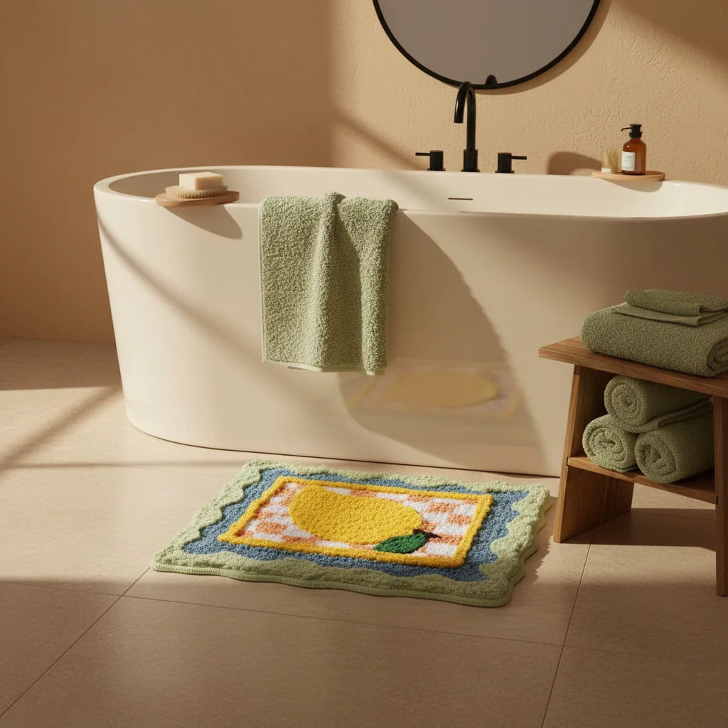 Tapis de Bain Citrus Art
