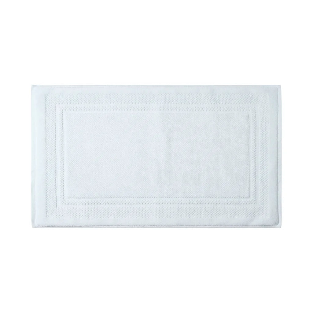 Tapis De Bain Coton Bleu Glacier