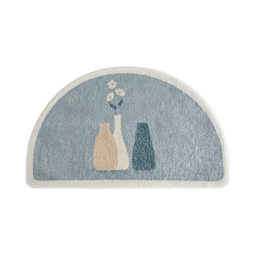 Tapis De Bain Demi Lune Antidérapant